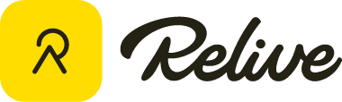 relive app logo