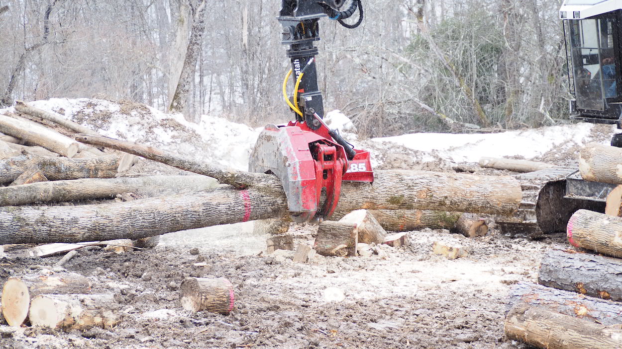 1 Fueling feller buncher short skidder