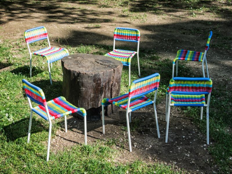 Make a Tree Stump Table