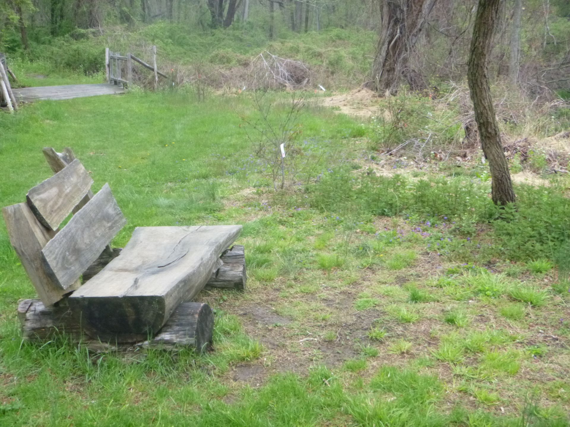 Make a Split Log Bench