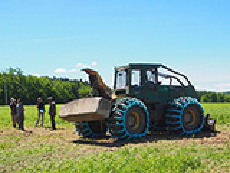 Do Eco-Wheel Tracks Reduce Soil Compaction Associated with Skidder Traffic?
