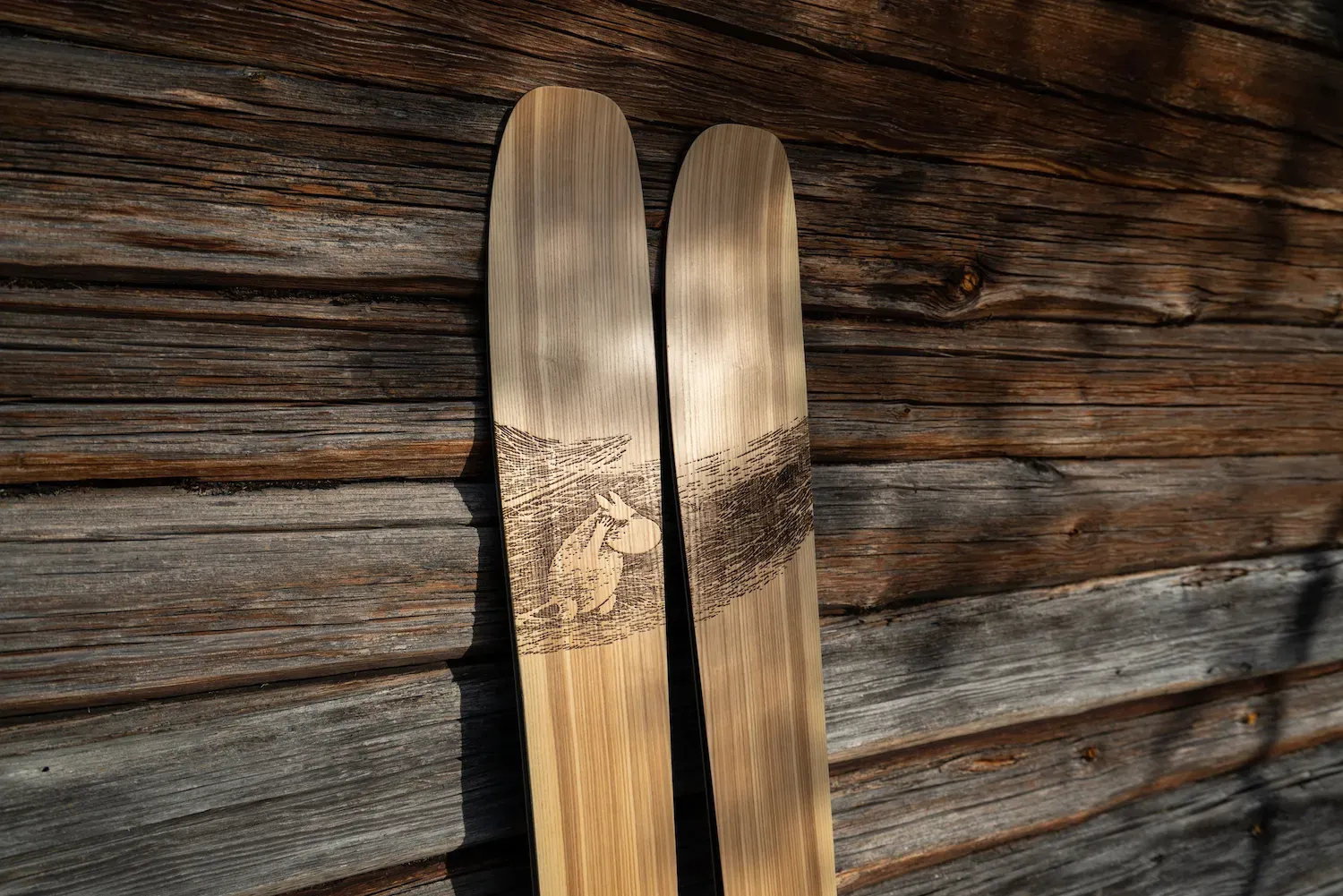 Wooden Skis Again